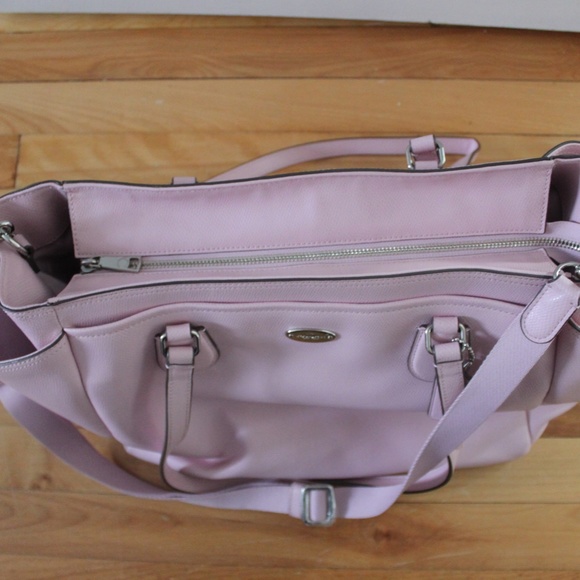 Coach leather baby bag